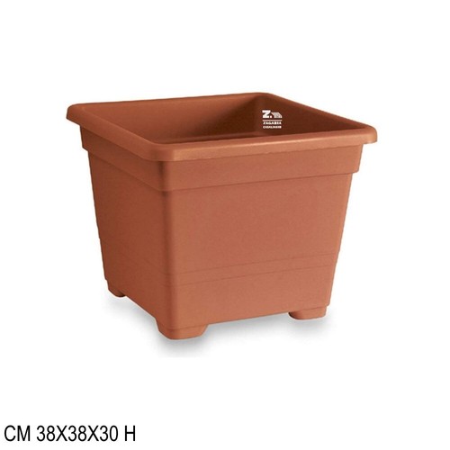 Vaso quadrato 38x38x30 h - cm,