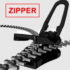 Kit lampo 6 pz. riparazione borse scarpe fix vestiti zip piccoli medi grandi ue