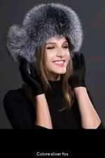 Cappello Avviatore Con Pelliccia Colore Silver Fox.