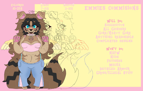 Digital art commissions - commissions,