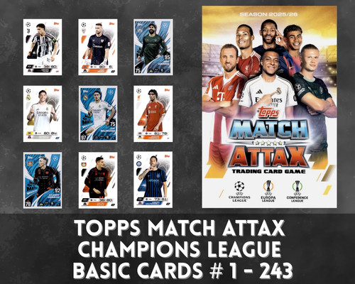 Topps match attax - match, 25/26