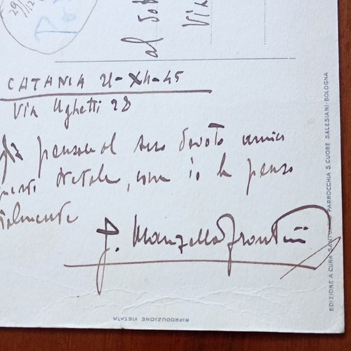 Autografo poeta futurista - poeta,