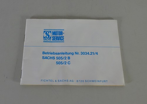 Manuale guida sachs motore - /,