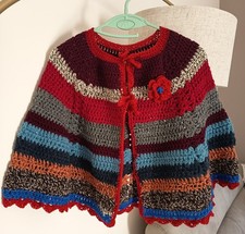 mantella lana Uncinetto