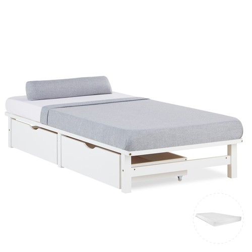 Letto singolo 90x200 materasso - letto,