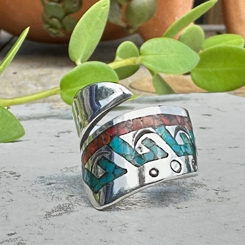 Anello avvolgente argento - in,