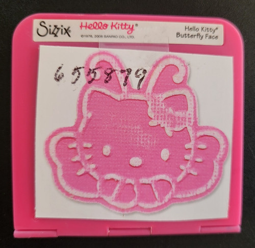 Sizzix embosslit hello kitty - sizzix,