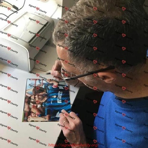 Foto autografo calcio giuseppe - foto,