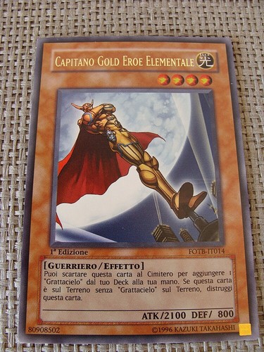 Capitano gold eroe - capitano,