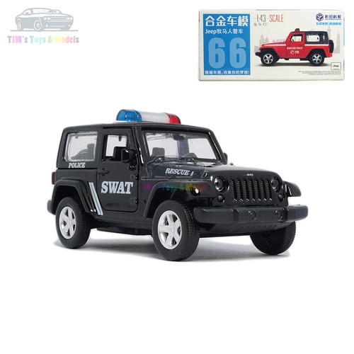 Modellino auto polizia jeep - auto,