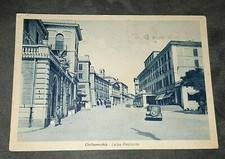 CIVITAVECCHIA - LARGO PLEBISCITO antica cartolina postale anni '40