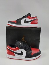Jordan 1 Low "Bred Toe"  Men's Size 10.5 