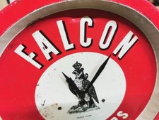 orologio pubblicitario falcon beers birra meccanico