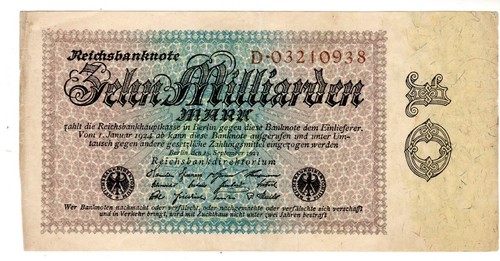 Germania banconota - germania, da