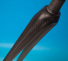 FORCELLA COLNAGO CARBON 75 GREZZA ROAD FORK 700c FULL CARBON 1-1/8" 378 Gr.
