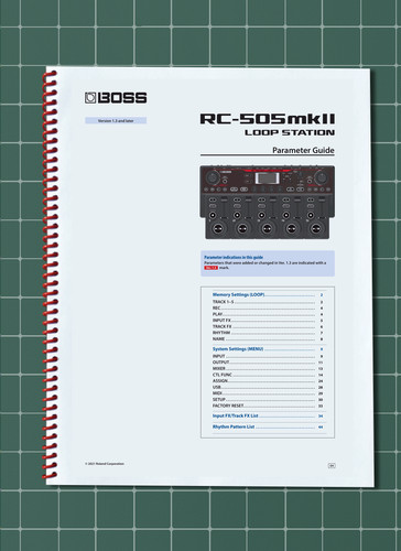 Boss 505mkii - boss, rc-505mkii