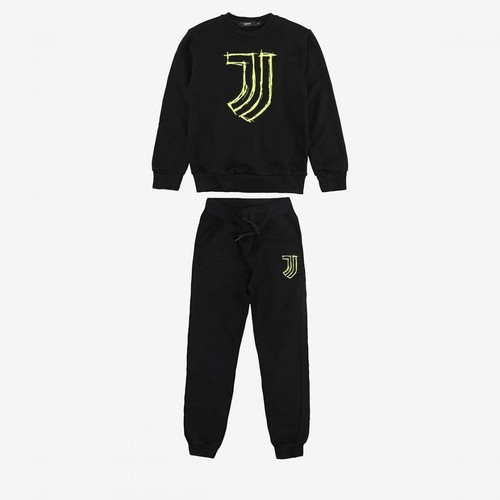 Tuta felpa nera pantaloni - tuta, neri