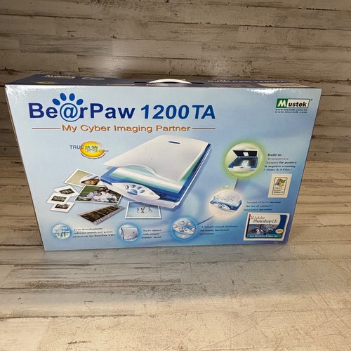 Mustek bearpaw 1200ta scanner - mustek,