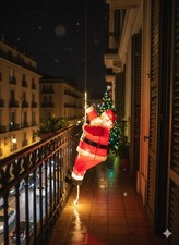 Babbo Natale 110cm Gigante