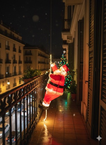 Babbo natale 110cm gigante - 110cm,