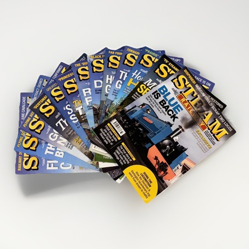 Steam railway magazine set - railway,