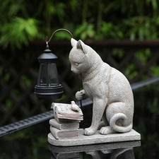 Statua da giardino solare per