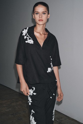 Kimono blusa zara - blusa,