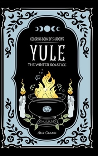 Coloring book shadows yule - book, shadows: