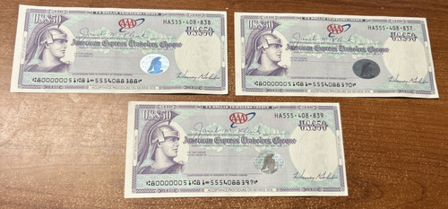 150 american express vintage - $150,