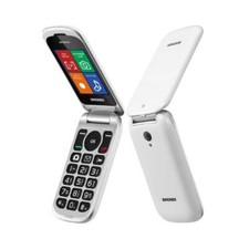 BRONDI STONE+ - TELEFONO CELLULARE SENIOR DUAL SIM DISPLAY 2.4" WHITE