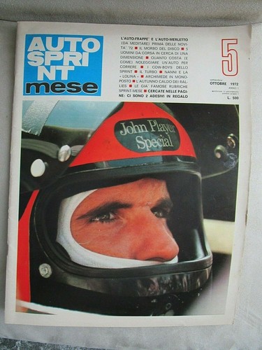 Autosprint mese ottobre 1972 - mese,