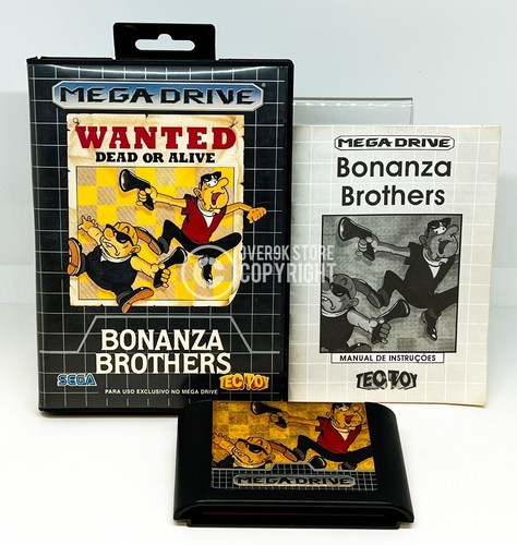 Bonanza brothers sega mega - -,