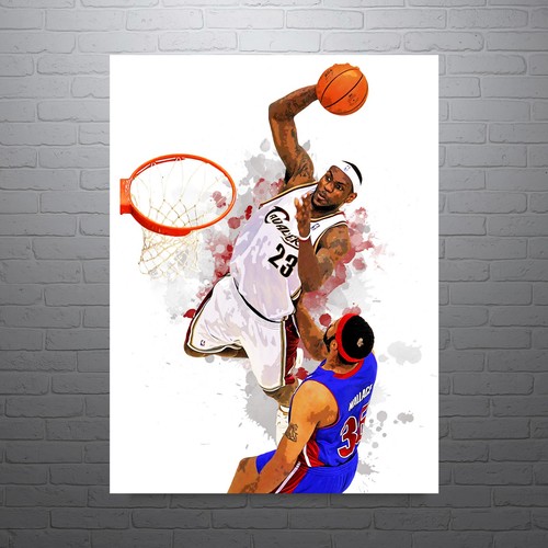 Poster lebron james posterize - lebron,