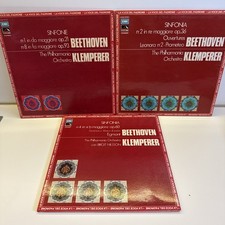 Beethoven Sinfonie n 1 - 8 Sinfonia 2 E 4 KLEMPERER 3 LP EMI La Voce Del Padrone