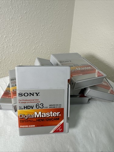 Sony phdvm 63dm hdv - sony,