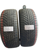 2 PNEUMATICI USATI 205/50 R 17 89V GOODYEAR 4STAGIONI M+S 5 MM DOT 0222