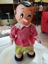 Pinocchio plastica e Panno Anni 80  Giochi preziosi da collezione 