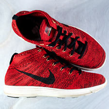 Taglia 8,5 - Nike Lunar Flyknit Chukka University rosso oro metallizzato 554969-671