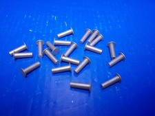 KIT 20 PEZZI RIBATTINI BORCHIE RIVETTI IN ALLUMINIO 11mm x 3mm (P47)
