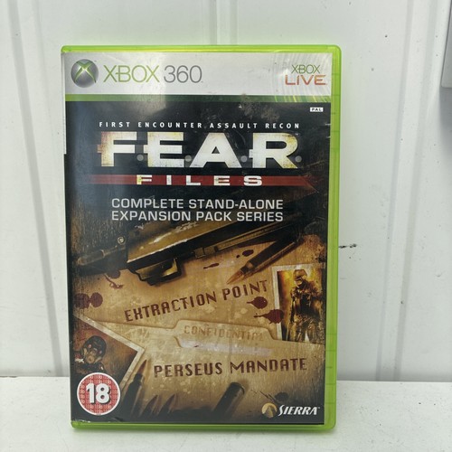 Fear files xbox 360 - xbox,