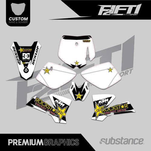 Kit grafica adesivi motocross - kit,