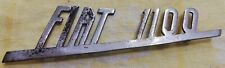 SCRITTA SIGLA FIAT 1100