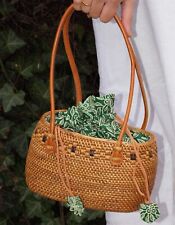 Borsa a mano in rattan