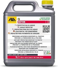 Fila BETON 5 Litri Protettivo Per Cemento Previene La Formazione Della Polvere