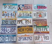 15 Targhe Americane a scelta