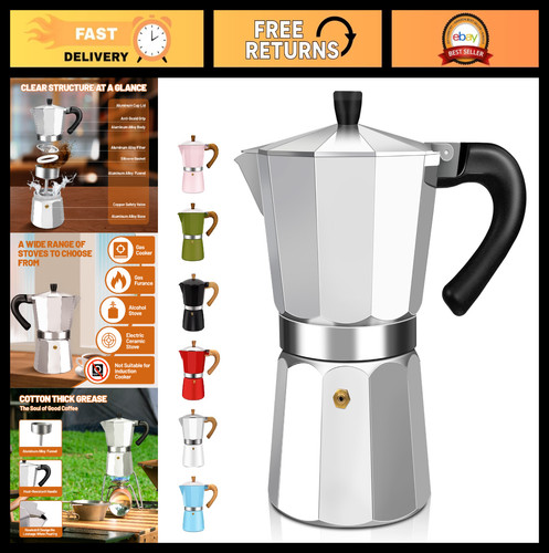 Moka caffettiera espresso - moka, 14