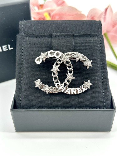 Broche chanel métal - broche, cc