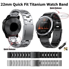 Cinturino orologio titanio 22