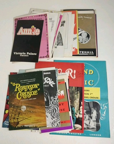 Theatre programmes oliver - theatre,