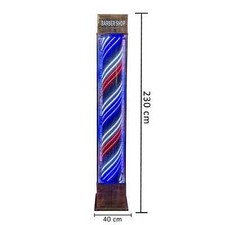 Palo barbiere in gas pavimento